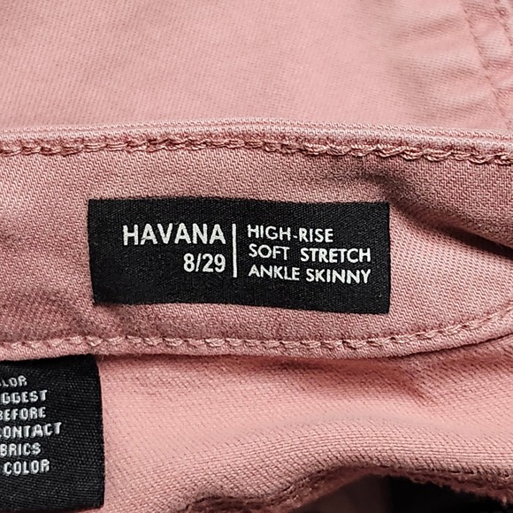 Buffalo‎ David Bitton Jeans Womens 8 8/29 Havana High Rise Stretch Ankle Skinny - Picture 11 of 14